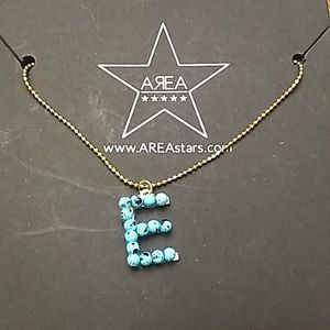 Initial "E" Necklace